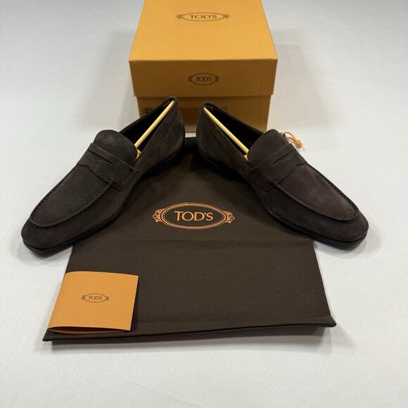Tod’s MOCASSINO GOMMA LEGGERA Penny Loafer Size 7.5UK/9US New In Box MSRP $825 main image 4